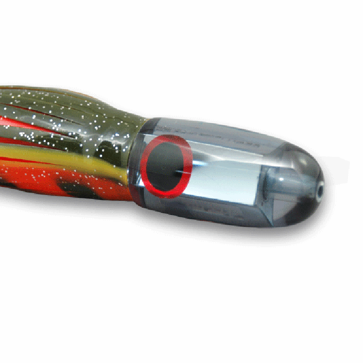 Load image into Gallery viewer, Fatboy Lures 5" Sniper with Custom Single Hook Rig Skirted Trolling Lure-Lure - Skirted Trolling-Fatboy Lures-Candyman - F92-Fishing Station