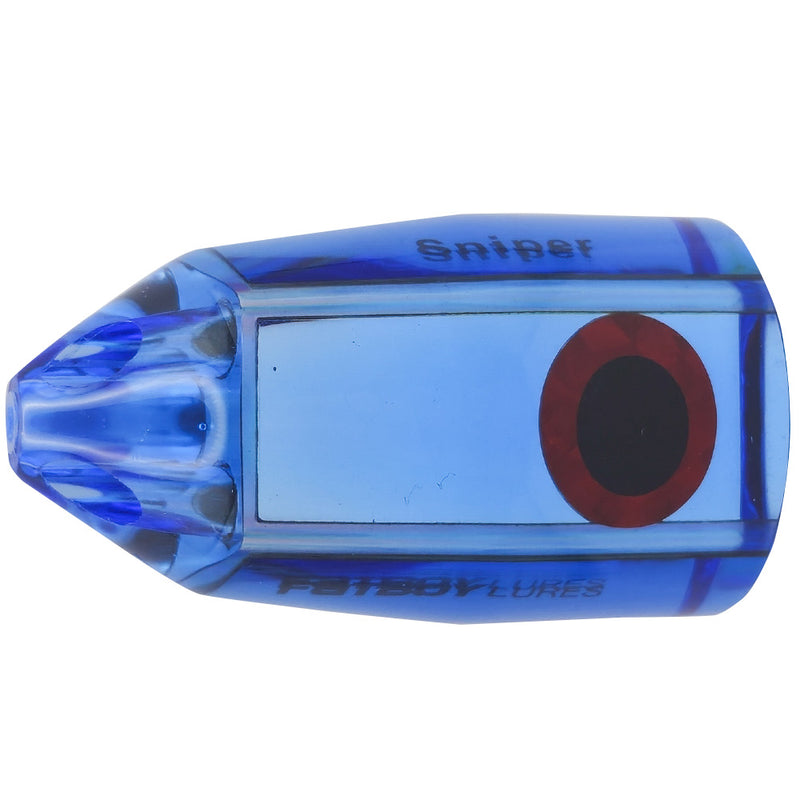 Load image into Gallery viewer, Fatboy Lures 8" Sniper Jet Head Skirted Trolling Lure