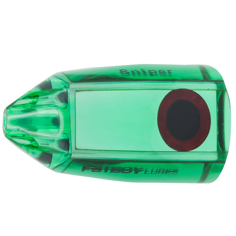 Load image into Gallery viewer, Fatboy Lures 8" Sniper Jet Head Skirted Trolling Lure