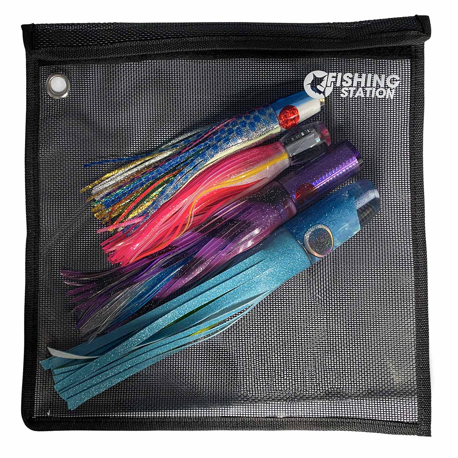 Fishing Station Lure Pouch-Tackle Boxes & Bags - Lure Wraps-Fishing Station-Single 32 x 32cm-Fishing Station
