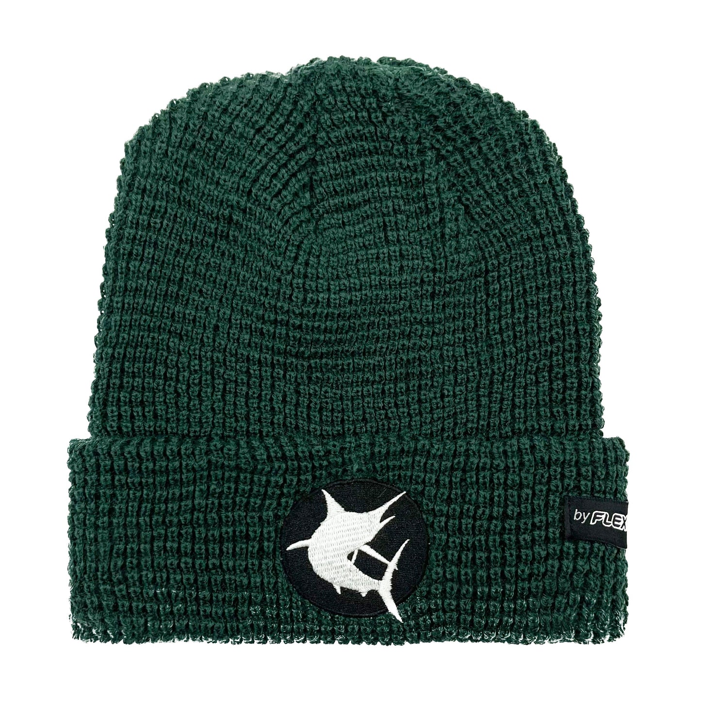 Fishing Station Waffle Beanie-Hats & Headwear-Fishing Station-Forest Green-Fishing Station