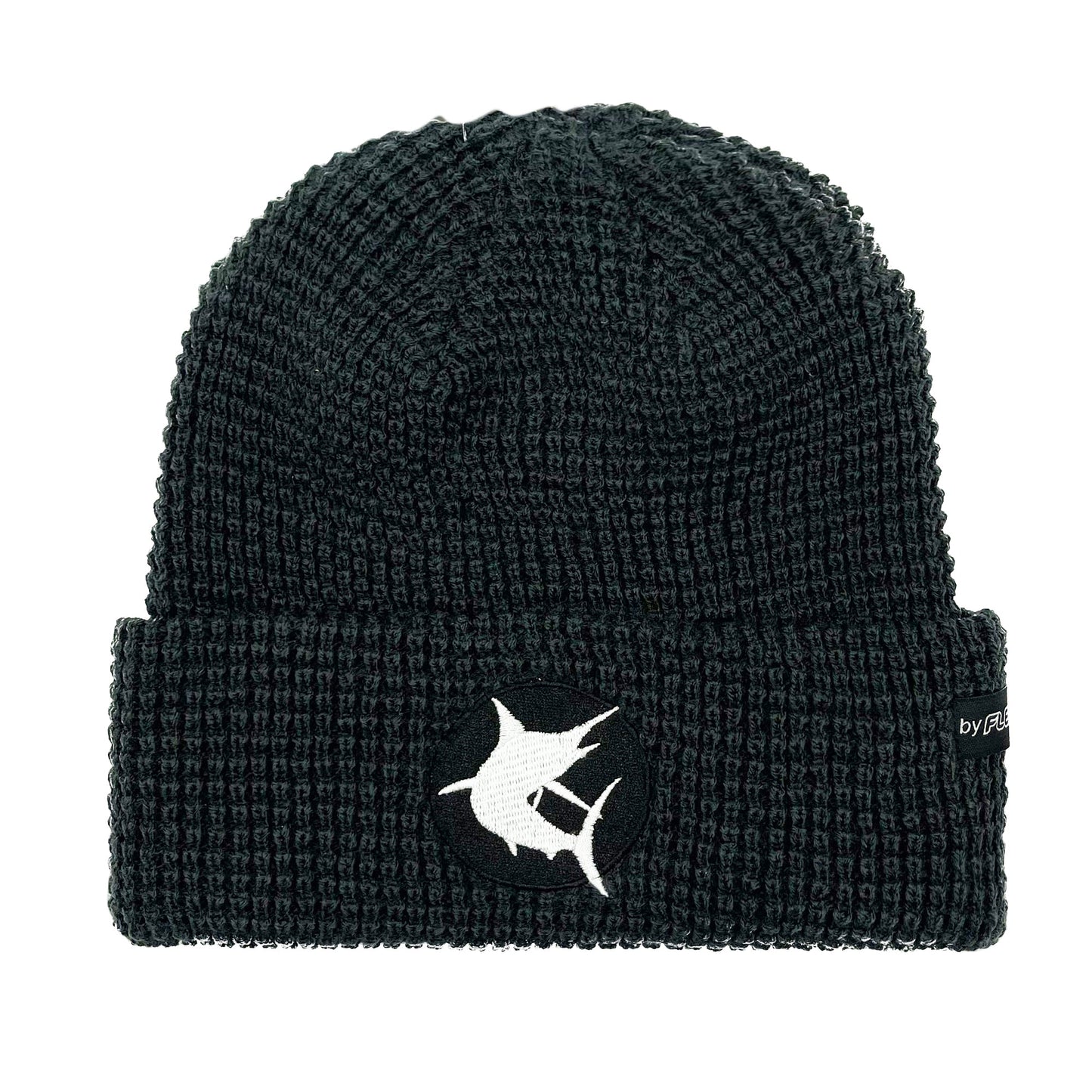 Fishing Station Waffle Beanie-Hats & Headwear-Fishing Station-Graphite-Fishing Station