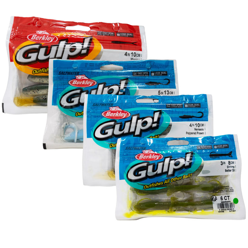 Load image into Gallery viewer, Fishing Station GULP Flathead Plastics Pack