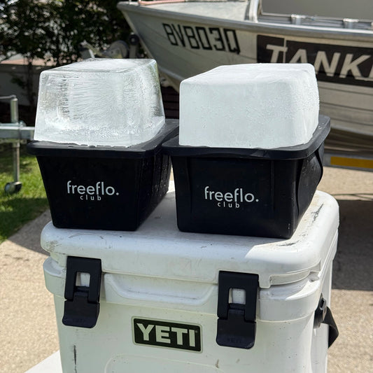 Freeflo XL Silicone Ice Block Tray (3.5KG Block - 2 Tray)