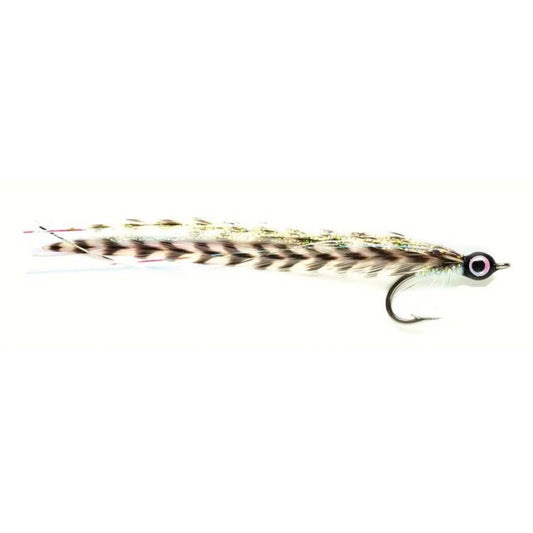 Fulling Mill Bass Streamer Fly-Lure - Saltwater Fly-Fulling Mill-Size 6-White-Fishing Station