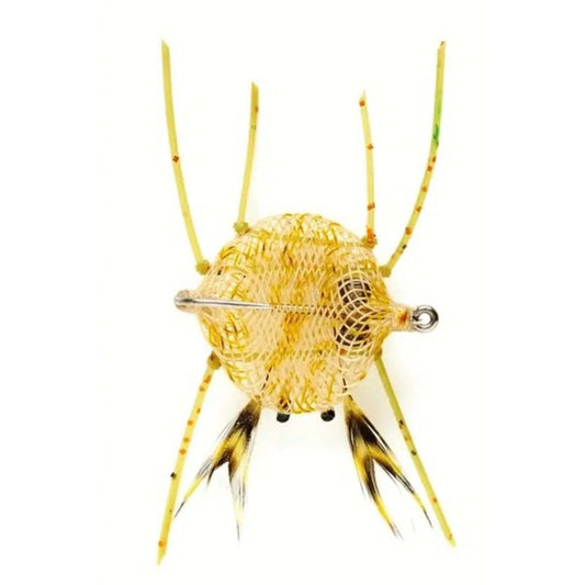 Fulling Mill Flexo Crab Fly-Lure - Saltwater Fly-Fulling Mill-Tan-Size 1/0-Fishing Station