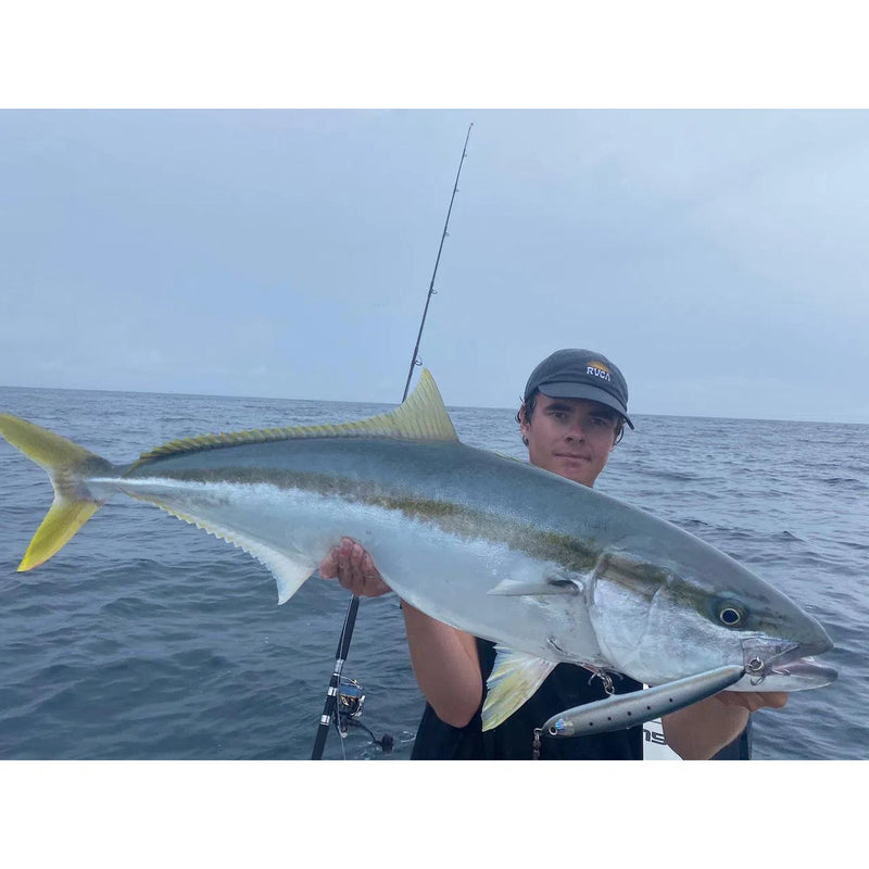 Load image into Gallery viewer, GPC HN (Hard Nose) Stickbait Lure-Lure - Poppers, Stickbaits & Pencils-GPC-Real Saury w/Holographic Wings-220mm-Fishing Station