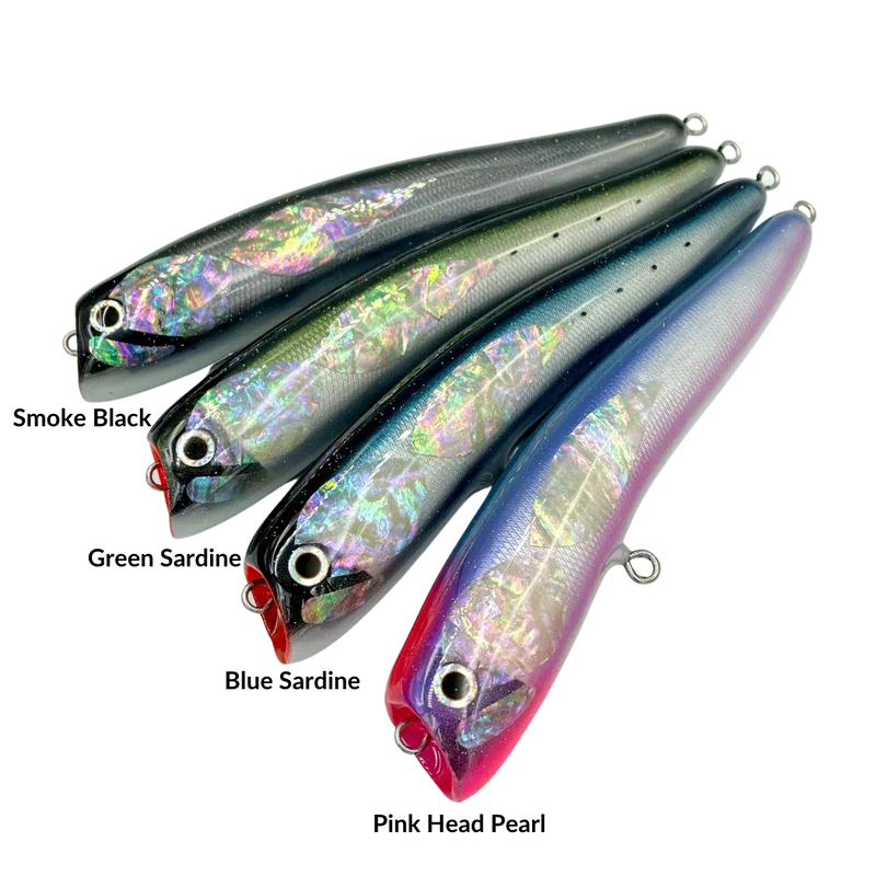 Load image into Gallery viewer, GPC SPP SerpenPop 220 Popper-Lure - Poppers, Stickbaits & Pencils-GPC-Blue Sardine-Fishing Station