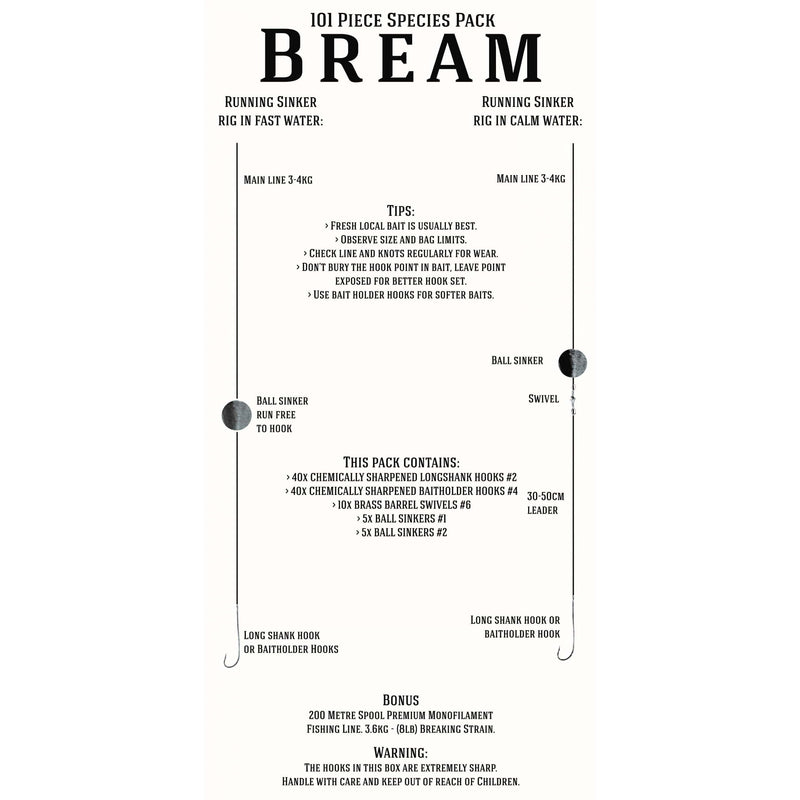 Load image into Gallery viewer, Gillies 101 Piece Species Pack Bream-Tackle Boxes & Bags - Pre-Stocked Tackle Kits-Gillies-Fishing Station