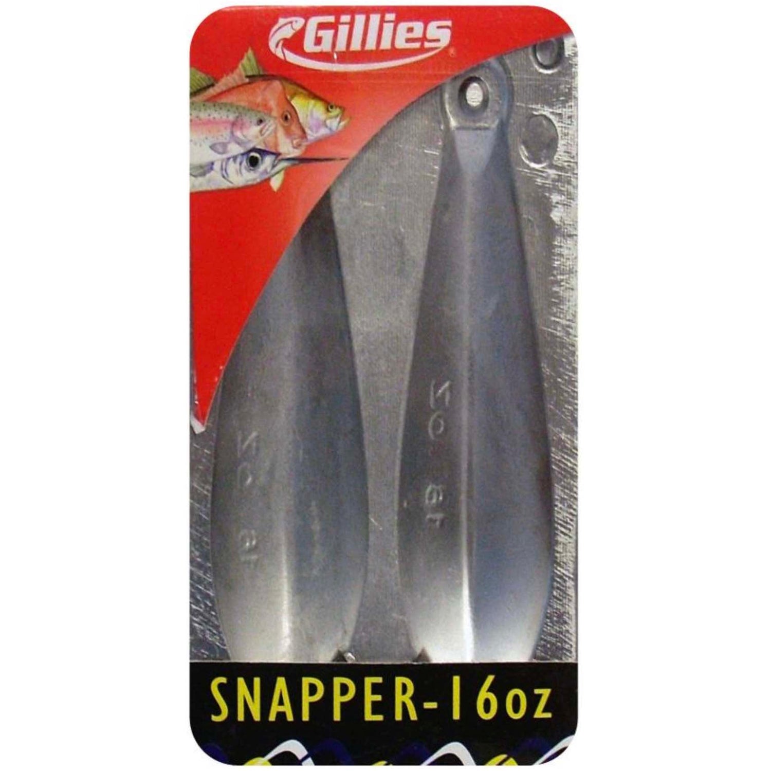 Gillies Snapper Sinker Mould-Terminal Tackle - Sinkers-Gillies-16oz 2 cav-Fishing Station