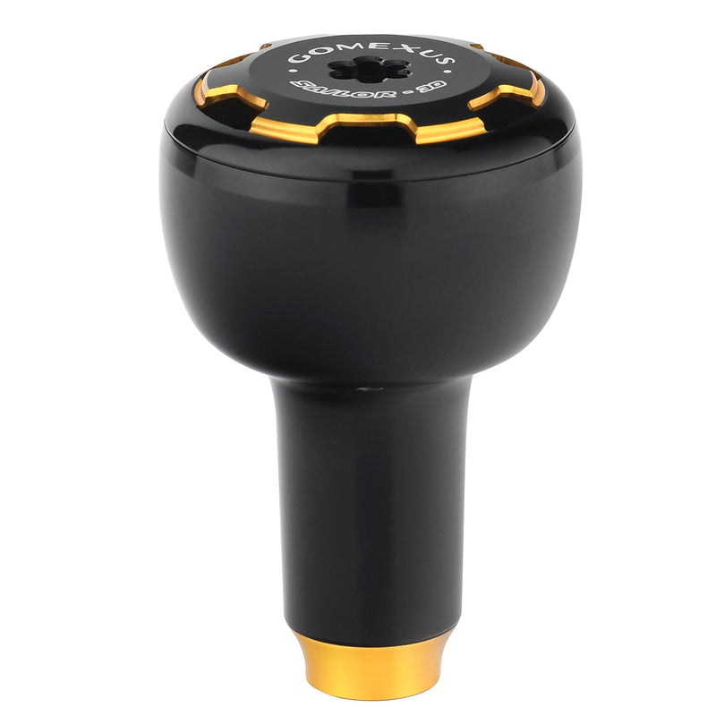 Load image into Gallery viewer, Gomexus Aluminum Light Power Knob AS30-Reels - Spares & Custom Parts-Gomexus-Black (NEW)-Fishing Station
