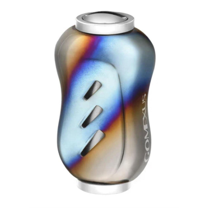 Load image into Gallery viewer, OLD Gomexus Power Knob Titanium Alloy T22-Reels - Spares & Custom Parts-Gomexus-Flame X Silver-Fishing Station