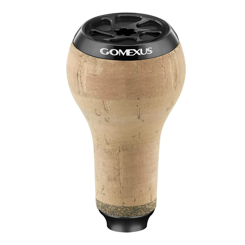 Load image into Gallery viewer, Gomexus Cork Reel Power Knob 27mm CA27-Reels - Spares & Custom Parts-Gomexus-Black-Fishing Station
