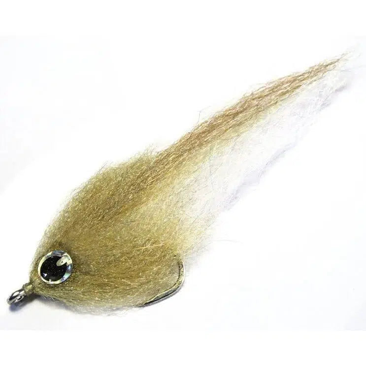 Load image into Gallery viewer, H2O Brush Fly-Lure - Saltwater Fly-H20-Tan Tiger-Size 1/0-Fishing Station
