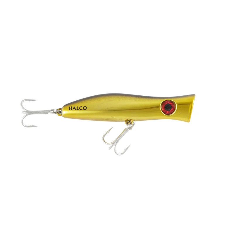 Load image into Gallery viewer, Halco Roosta Popper-Lure - Poppers, Stickbaits & Pencils-Halco-80mm-H53 White/Red-Fishing Station