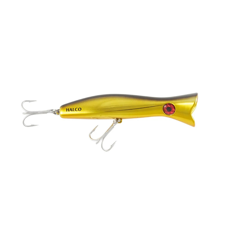 Load image into Gallery viewer, Halco Roosta Popper-Lure - Poppers, Stickbaits & Pencils-Halco-80mm-H53 White/Red-Fishing Station