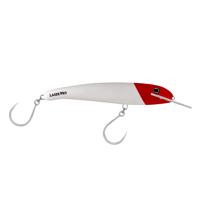 Load image into Gallery viewer, Halco Laser Pro Extra Deep Diver (XDD) Hardbody Lure-Lure - Hardbody-Halco-H53 White Redhead-Fishing Station