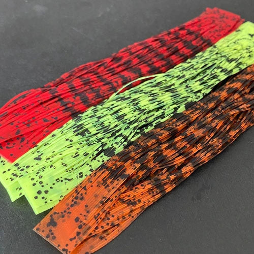 Hareline Barred & Speckled Crazy Legs-Fly Fishing - Fly Tying Material-Hareline Dubbin LLC-Olive-Fishing Station