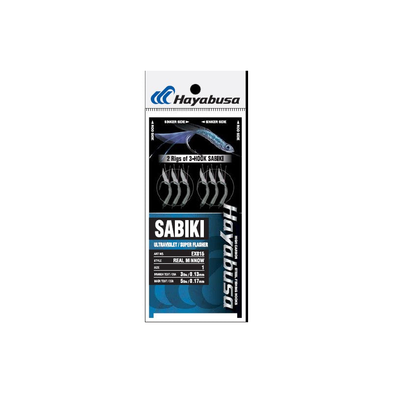 Hayabusa Sabiki EX015 Real Minnow Bait Jig