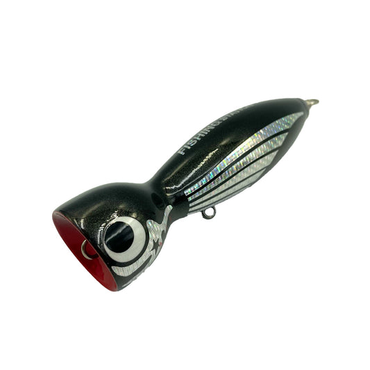 Heru Cubera Popper-Lure - Poppers, Stickbaits & Pencils-Heru-80g-Black Flying Fish-Fishing Station