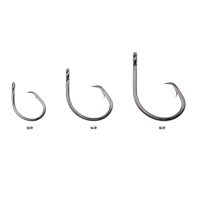 Hook'em Tuna Offset Circle Hook-Hooks - Game Fishing-Hookem-14/0-Fishing Station