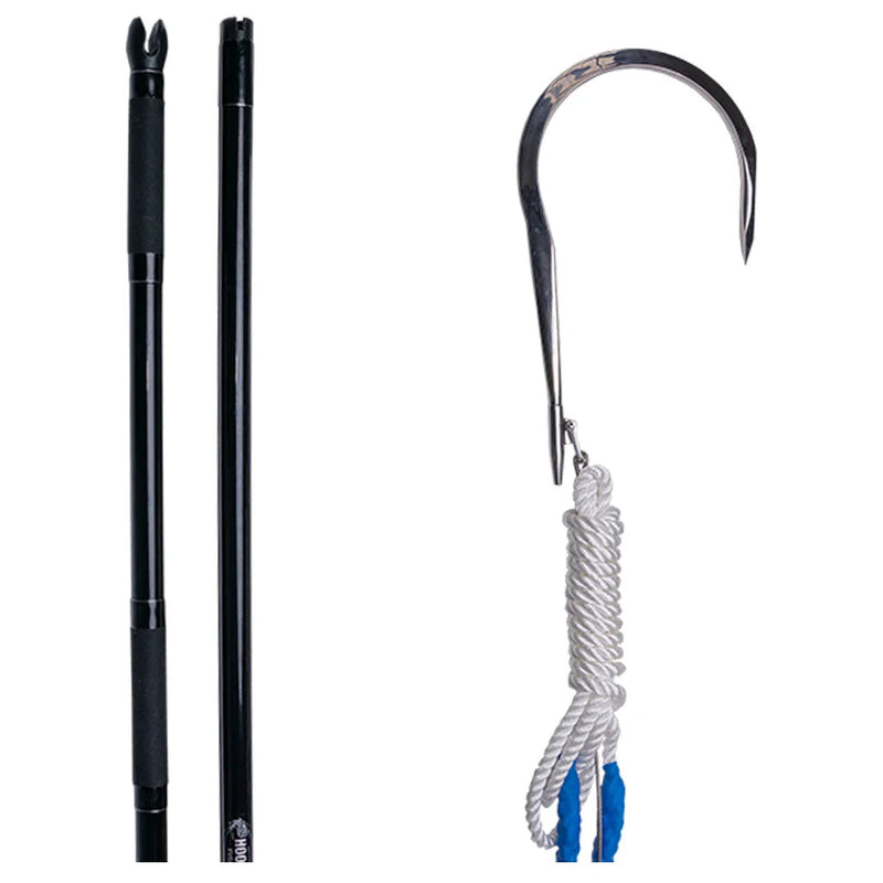 Load image into Gallery viewer, Hookem Cast Flying Gaff-Gaffs & Catch and Release Tools-Hookem-CFG4/160 (Gape 100mm, Length 1.6m)-Fishing Station