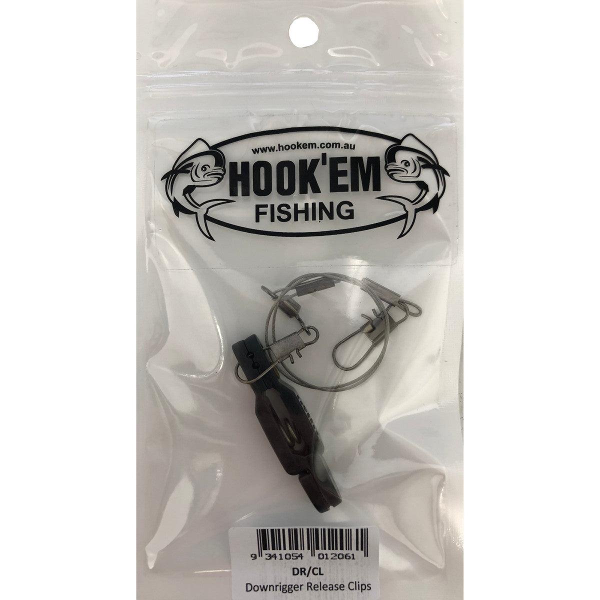 Hookem Downrigger Release Clip Fishing Station
