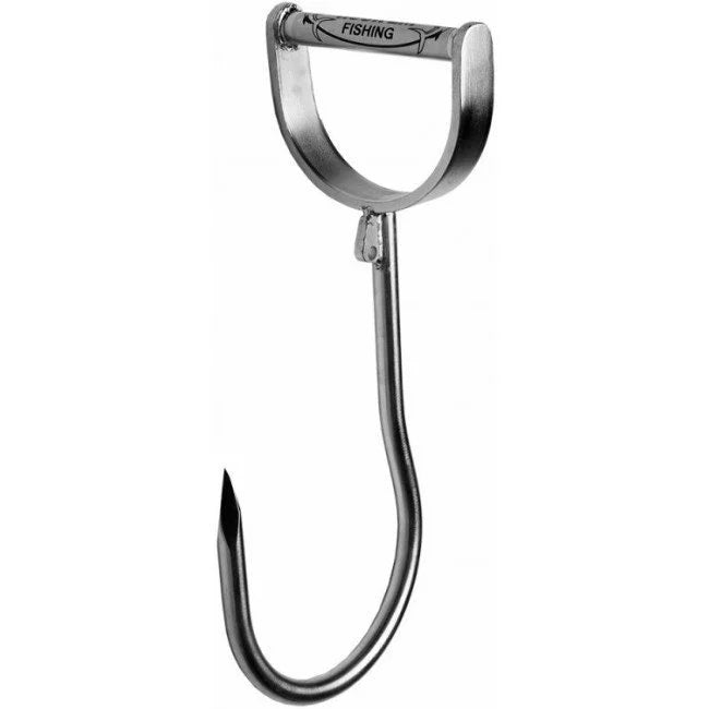 Load image into Gallery viewer, Hookem Meat Hook-Gaffs & Catch and Release Tools-Hookem-150mmx13mm D Style Handle-Fishing Station
