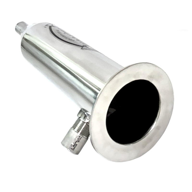 Load image into Gallery viewer, Hookem Single Live Bait Tube Round Flush Mount with 3/4" Drain Fitting-Live Bait Tubes-Hookem-3"-Fishing Station