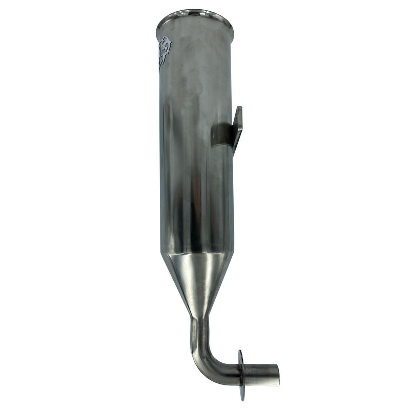 Load image into Gallery viewer, Hookem Single Live Bait Tube with Single Bend and Flange-Live Bait Tubes-Hookem-3" Fixed Mount-Fishing Station