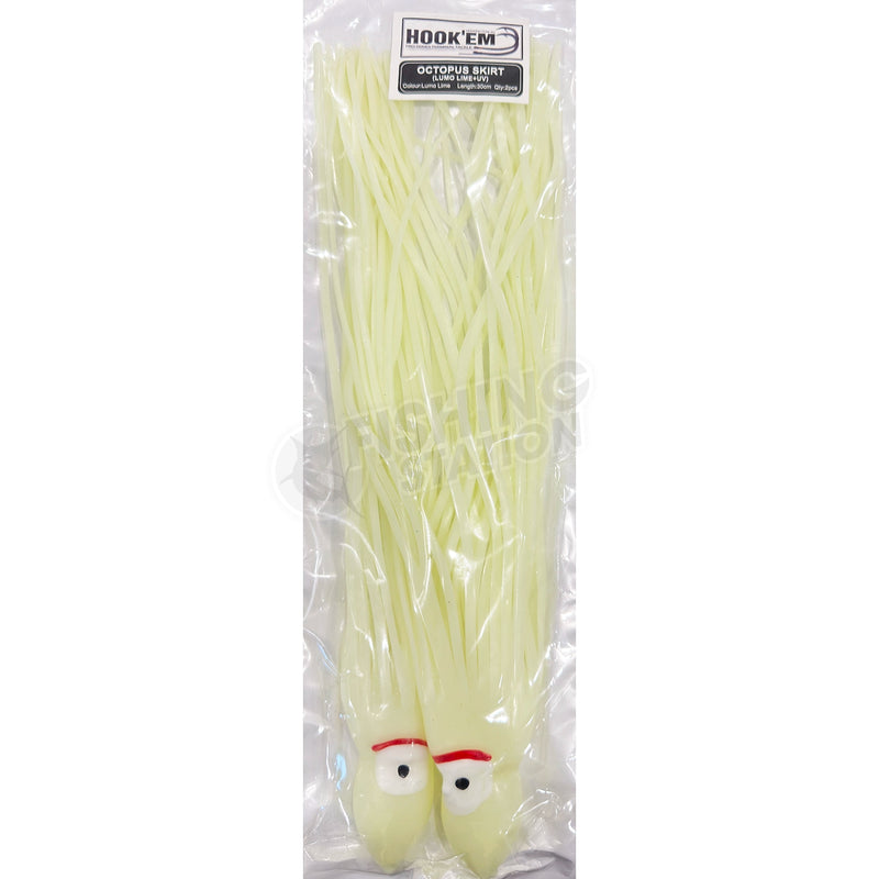 Load image into Gallery viewer, Hookem 12" Octopus Skirt - Swordfish Specialist - 2 Pack