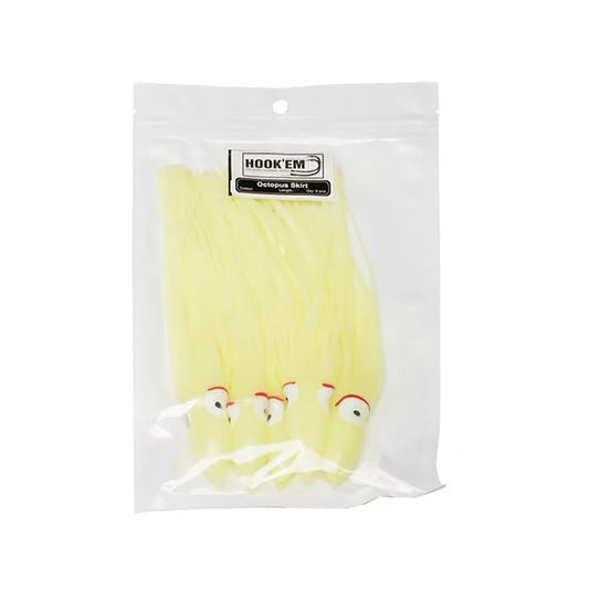 Hookem 12" Octopus Skirt - Swordfish Specialist - 2 Pack