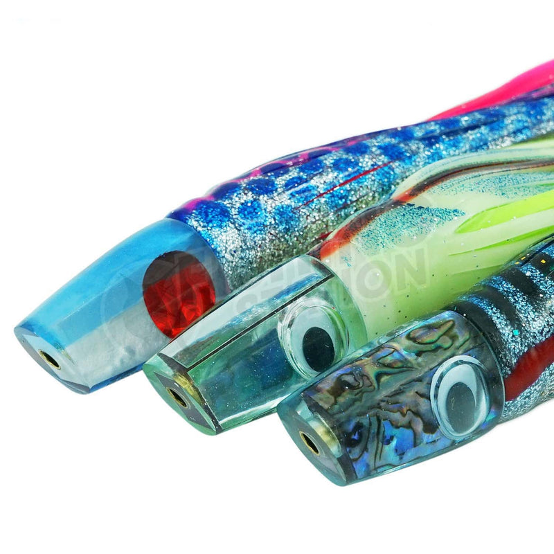 Load image into Gallery viewer, JB Lures Micro Dingo-Lure - Skirted Trolling-JB Lures-Black Head-Fishing Station