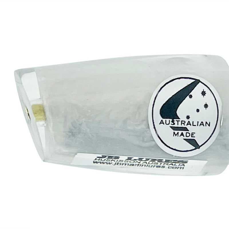 Load image into Gallery viewer, JB Lures XL Dingo-Lure - Skirted Trolling-JB Lures-White Head-Fishing Station