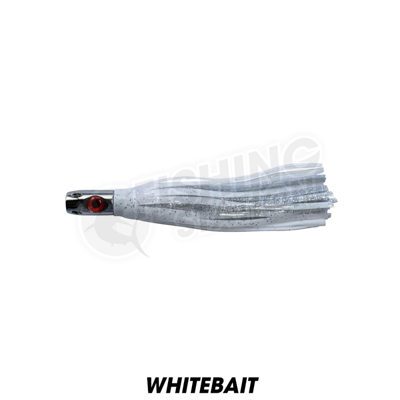 Load image into Gallery viewer, Black Magic Jetsetter Mini Rigged Skirted Fishing Lure