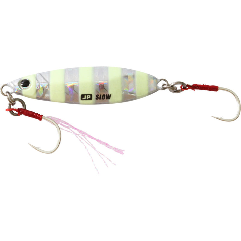 Load image into Gallery viewer, JigPara Slow Pitch Jig-Lure - Jig-Majorcraft-10g-07 - Zebra Glow-Fishing Station
