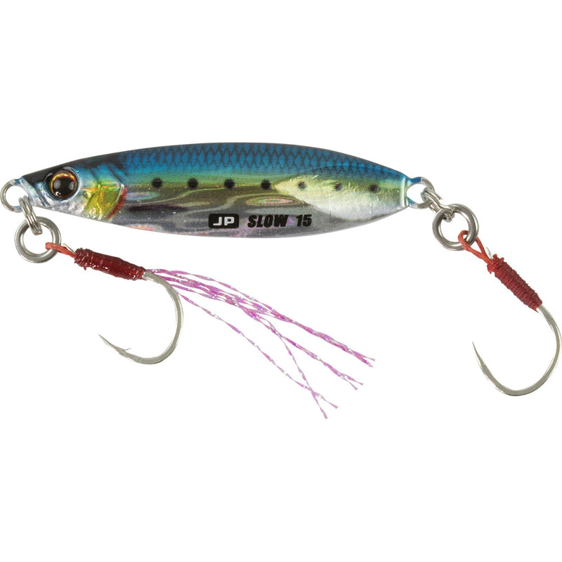 Load image into Gallery viewer, JigPara Slow Pitch Jig-Lure - Jig-Majorcraft-15g-81- Live Kin Iwashi-Fishing Station