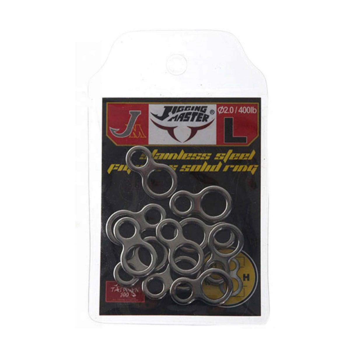 Jigging Master Figure 8 Ring-Terminal Tackle - Split & Solid Rings-Jigging Master-Small-Fishing Station