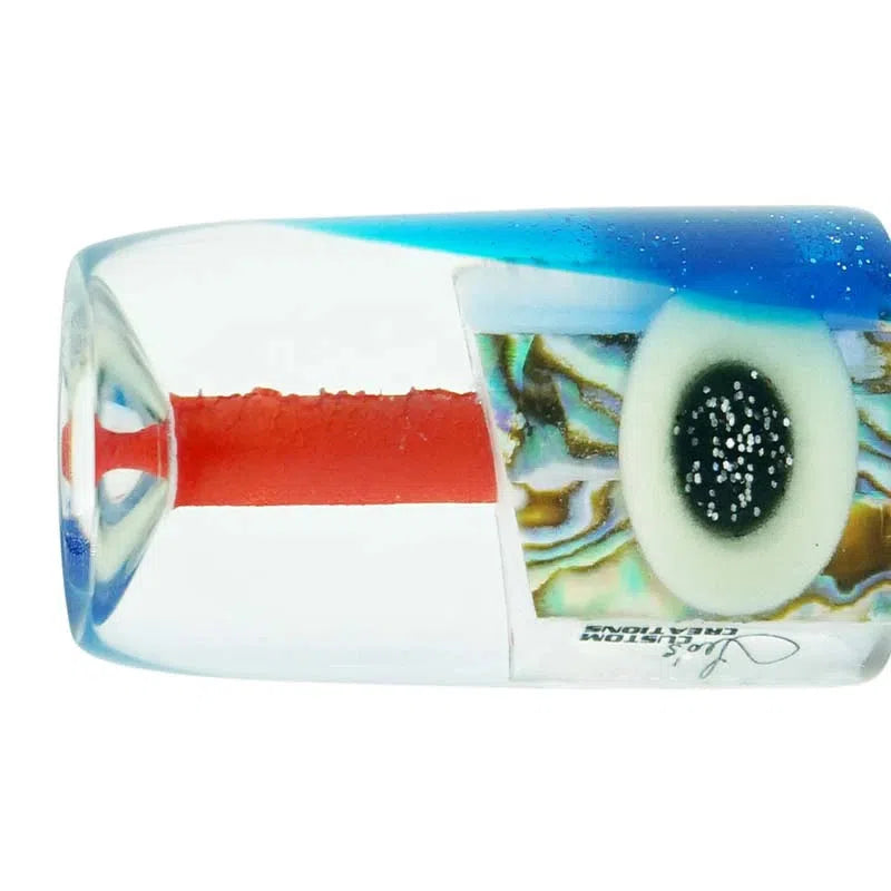 Load image into Gallery viewer, Leo's Lures 7"-Lure - Skirted Trolling-Leo's Custom Creations-Blue Head-Fishing Station