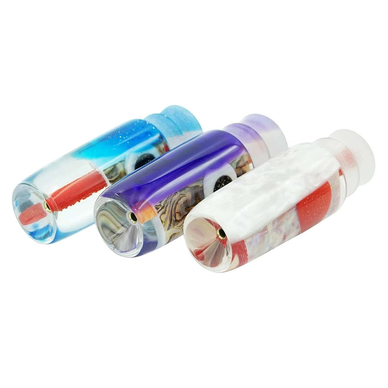 Load image into Gallery viewer, Leo's Lures 7"-Lure - Skirted Trolling-Leo's Custom Creations-Blue Head-Fishing Station