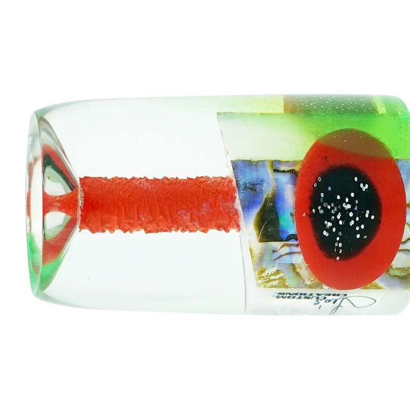 Load image into Gallery viewer, Leo's Lures 7"-Lure - Skirted Trolling-Leo's Custom Creations-Green Head-Fishing Station