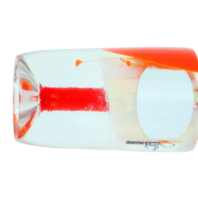 Load image into Gallery viewer, Leo's Lures 7"-Lure - Skirted Trolling-Leo's Custom Creations-Orange-Fishing Station