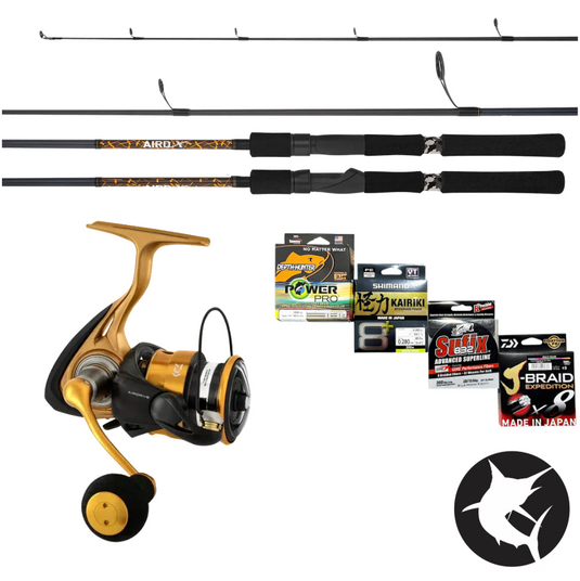 Light Tackle Snapper Combo - Aird-X 702 / Aird LT 5000