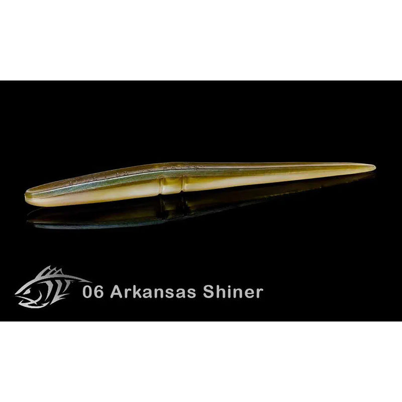 Load image into Gallery viewer, Lunker City Slug-Go-Lure - Soft Plastic-Lunker City-4.5"-#6 Arkansas Shiner-Fishing Station