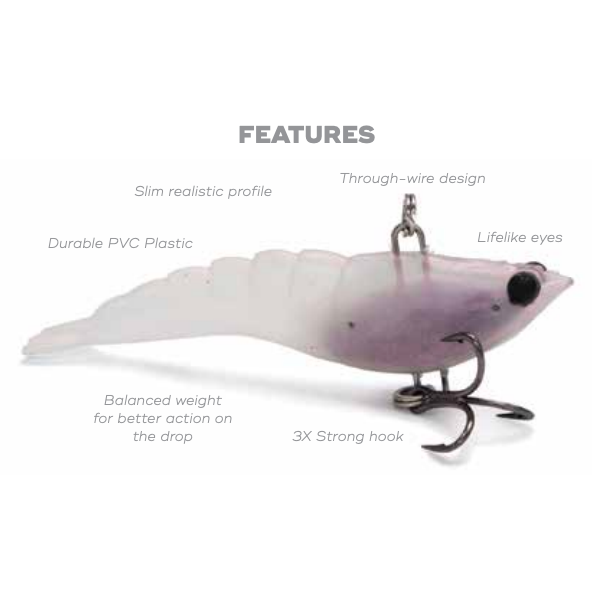 Load image into Gallery viewer, MMD Soft Prawn Vibe 70mm-Lure - Soft Plastic-MMD Fishing-Pearl-Fishing Station