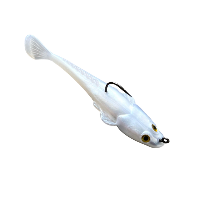 Load image into Gallery viewer, MMD Flatfish Soft Plastic Lure-Lure - Soft Plastic-MMD Fishing-110mm (13.4g)-Ghost-Fishing Station