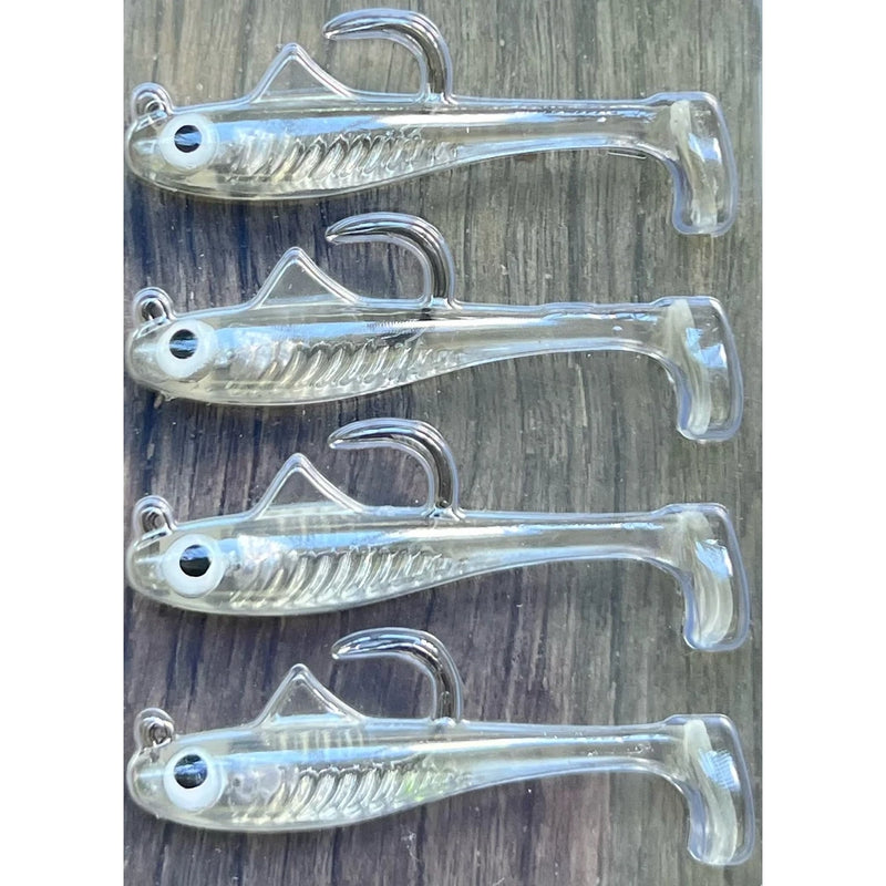 Load image into Gallery viewer, MMD Microbait Lure-Lure - Soft Plastic-MMD Fishing-Heavy (4.5g)-Clear-Fishing Station