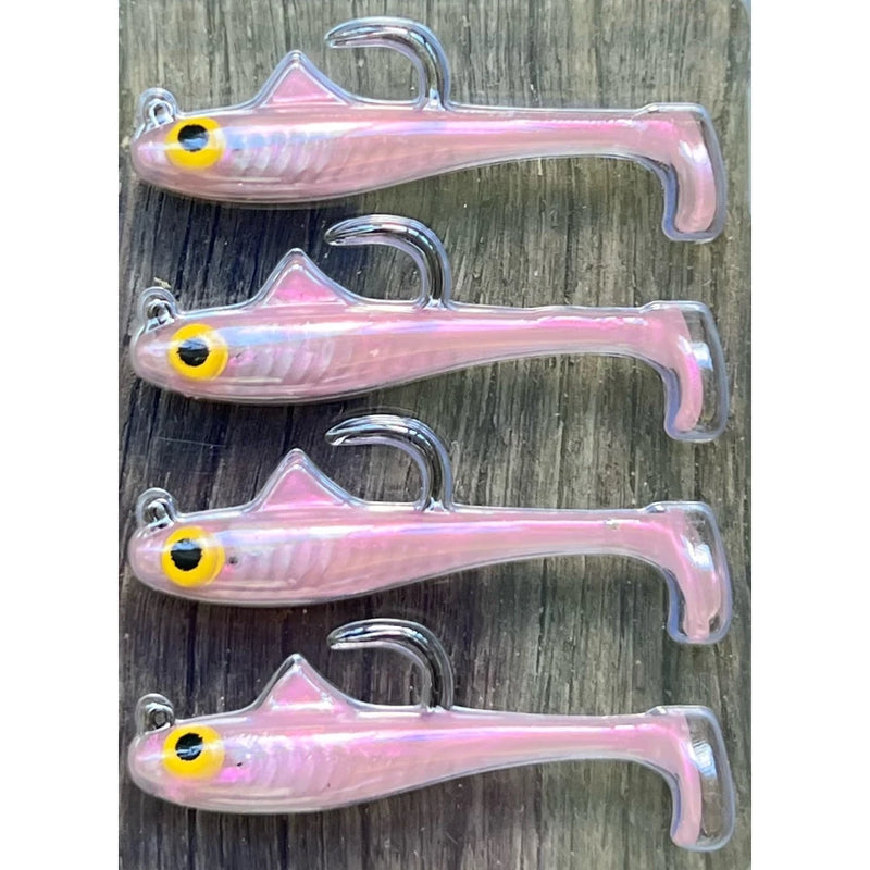 Load image into Gallery viewer, MMD Microbait Lure-Lure - Soft Plastic-MMD Fishing-Heavy (4.5g)-Pink-Fishing Station