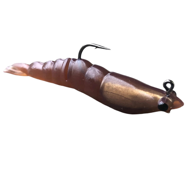 Load image into Gallery viewer, MMD Soft Prawn Lure-Lure - Soft Plastic-MMD Fishing-50mm-Heavy (5.5g)-Bloodworm-Fishing Station
