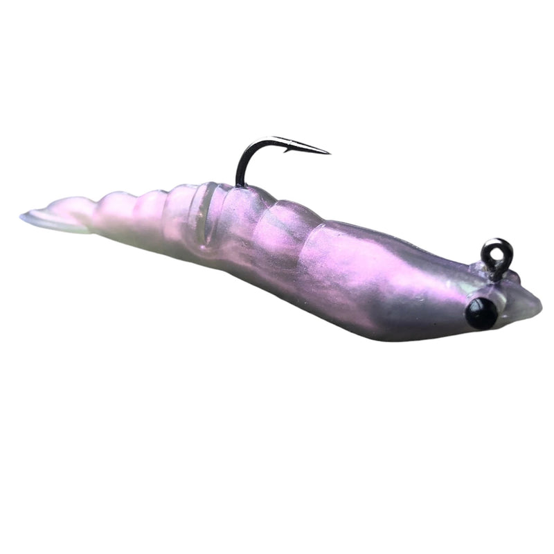 Load image into Gallery viewer, MMD Soft Prawn Lure-Lure - Soft Plastic-MMD Fishing-50mm-Medium (3.3g)-Pearl-Fishing Station